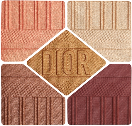 DIOR Diorshow 5 Couleurs Couture Dioriviera Édition Limitée palette yeux 5 fards à paupières - haute couleur et longue tenue