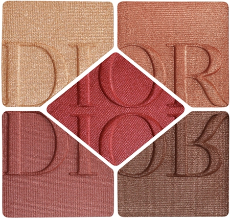 DIOR Diorshow 5 Couleurs Couture Dior en Rouge Limited Edition Lidschattenpalette