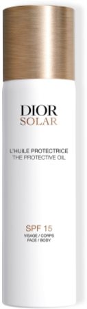 DIOR Dior Solar The Protective Face and Body Oil óleo bronzeador em cápsulas SPF 15