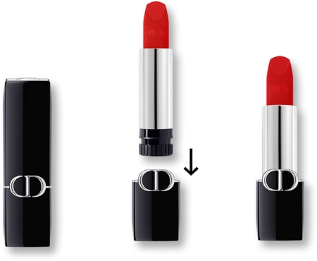 DIOR Rouge Dior The Refill dlouhotrvající rtěnka náhradní náplň