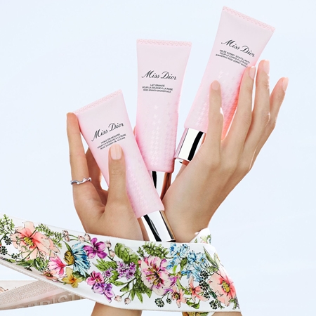 DIOR Miss Dior třpytivý tělový gel limitovaná edice pro ženy
