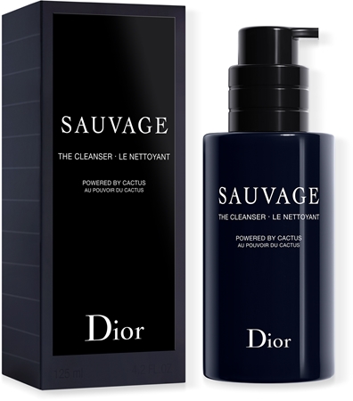 DIOR Sauvage The Cleanser nettoyant visage - charbon noir et cactus