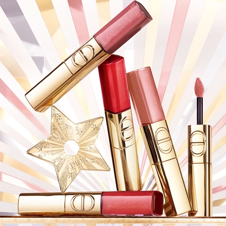 DIOR Rouge Dior Liquid Duo Sequin édition limitée - Duo rouge à lèvres et gloss fini pailleté et ou brillant