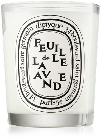 Diptyque Feuille de Lavande aromatizēta svece