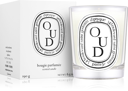 diptyque Bougie parfumée au patchouli 190 g | baslerbeauty