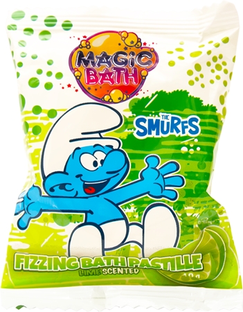 Disney Smurfs compresse frizzanti colorate da bagno
