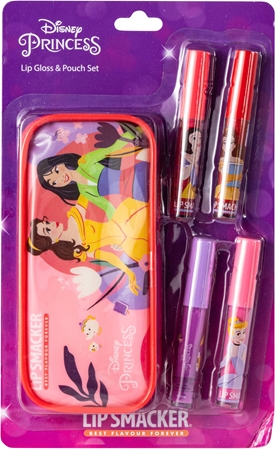Disney Princess Lip Gloss & Pouch Set conjunto de brillos labiales con estuche