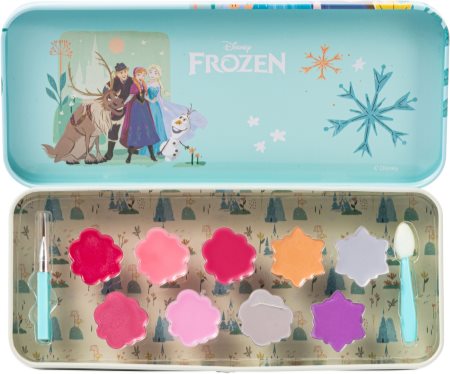 Disney Frozen Lip & Face Tin set de maquillaje (para niños )