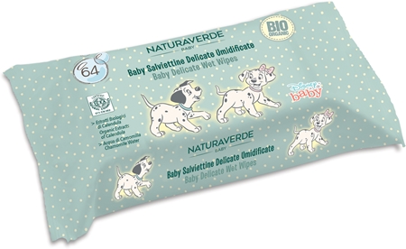 Disney Naturaverde Baby Delicate Wet Wipes salviette umidificate per bambini