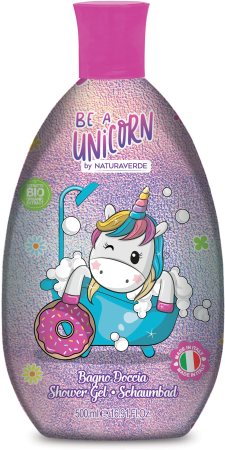 Be a Unicorn Naturaverde Shower Gel gel de ducha para niños 