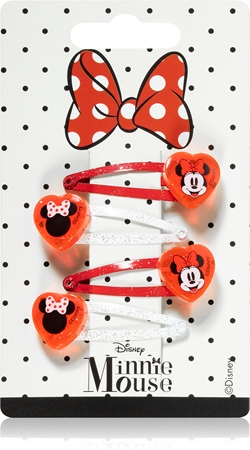 Disney Minnie Mouse Hair Clips III plaukų smeigtukai 4 vnt.