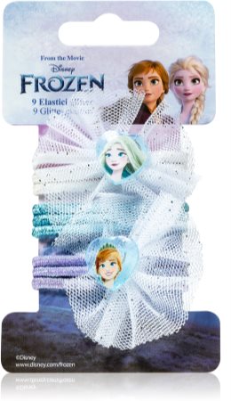 Disney Frozen 2 Set of Hairbands II Haargummis (9 Stk.) für Kinder