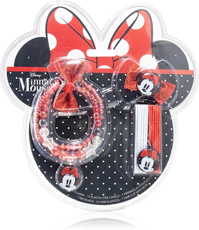 Disney Minnie Mouse Hair Set VII lote de regalo para niños