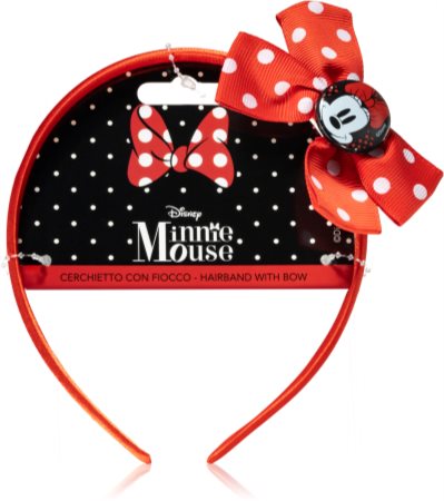 Disney Minnie Mouse Hairband II obroč za lase s pentljo za otroke