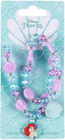 Disney The Little Mermaid Necklace and Bracelets ensemble pour enfant