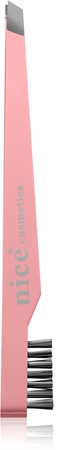Diva & Nice Cosmetics Accessories Slant Tweezer with brush