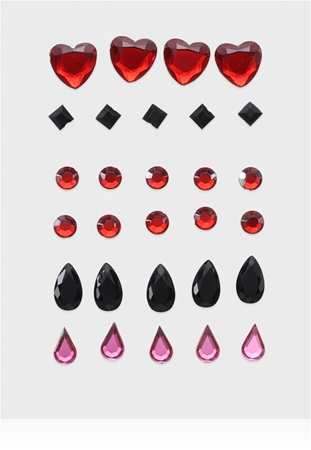 Diva & Nice Cosmetics Face Stones stickers for the face