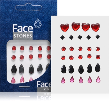 Diva & Nice Cosmetics Face Stones stickers for the face