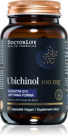 Doctor Life Ubichinol 100 mg kapsułki do wsparcia metabolizmu energetycznego