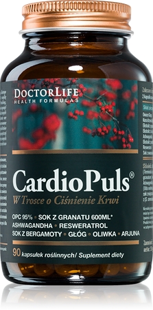 Doctor Life CardioPuls kapsułki do wsparcia układu krwionośnego i funkcji poznawczych