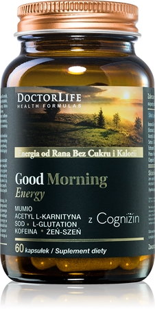 Doctor Life Good Morning kapsułki dla utrzymania witalności i sprawności poznawczej