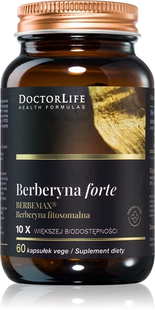 Doctor Life Berberyna forte kapsułki do utrzymania prawidłowego stężenia cukru we krwi