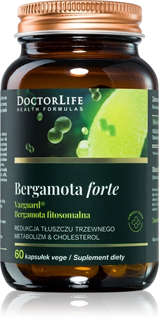 Doctor Life Bergamota Forte kapsułki do utrzymania prawidłowego poziomu cholesterolu
