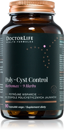 Doctor Life Poly-Cyst Control kapsułki do wsparcia równowagi hormonalnej