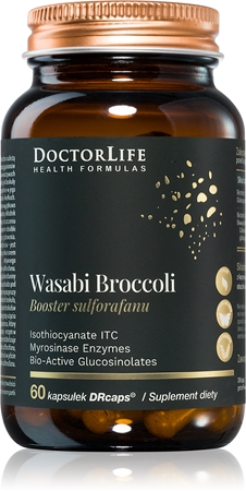 Doctor Life Wasabi Broccoli kapsułki na detoks organizmu