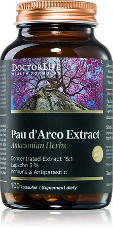 Doctor Life Pau d'Aarco Extract kapsułki na wsparcie układu odpornościowego