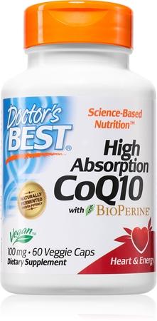 Doctor's Best High Absorption CoQ10 with BioPerine kapsułki z koenzymem Q10