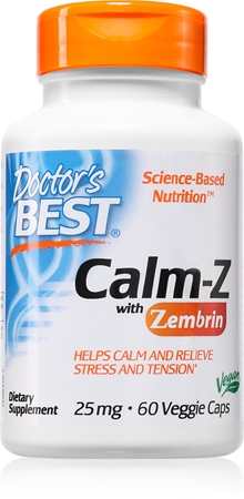 Doctor's Best Calm with Zembrin kapsułki dla złagodzenia stresu i komfortu psychicznego