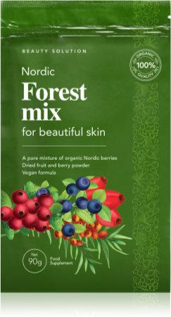 DoktorBio Nordic Forest mix for beautiful skin proszek do przygotowania napoju na piękne włosy i skórę
