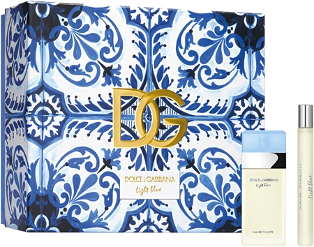 Dolce and gabbana light blue gift set for her on sale