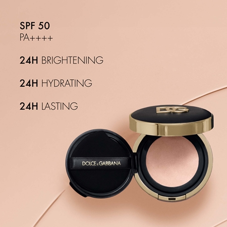 Dolce&Gabbana Rose Glow Cushion Refill rozjasňující a hydratační make-up náhradní náplň