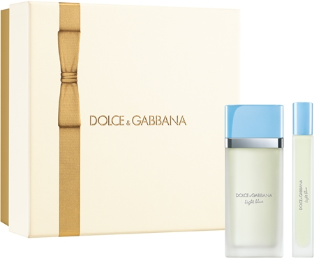 Dolce&Gabbana Light Blue EDT Travel Gift Set NEW Presentförpackning för Kvinnor