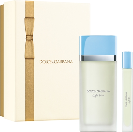 Dolce&Gabbana Light Blue EDT Travel Retail Duo Gift Set NEW dovanų rinkinys moterims