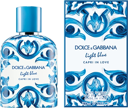 Dolce&Gabbana Light Blue Capri In Love Pour Homme Eau de Parfum NEW Eau de Parfum für Herren