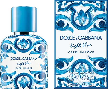 Dolce&Gabbana Light Blue Capri In Love Pour Homme Eau de Parfum NEW Parfumuotas vanduo vyrams