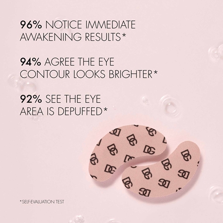 Dolce&Gabbana Fresh Skin No-Puff Caffeine Eye Patches Gelkissen für die Augenpartien