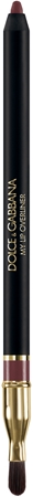 Dolce&Gabbana My Lip Overliner delineador de labios con pincel