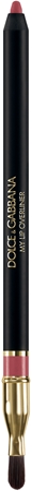 Dolce&Gabbana My Lip Overliner svinčnik za ustnice s čopičem