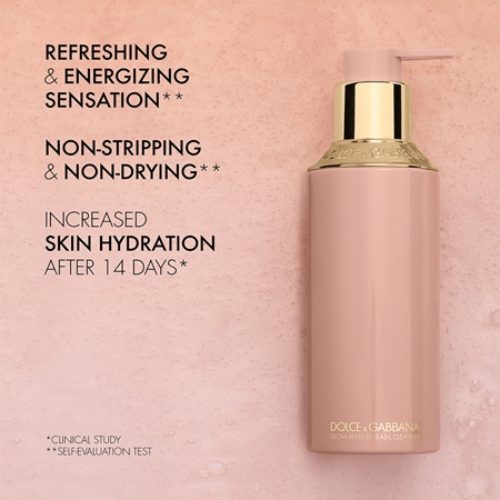 Dolce&Gabbana Fresh Skin Glow-Refresh Basil Cleanser Moisturizing Cleansing Gel