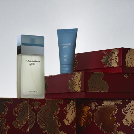 Dolce Gabbana Light Blue Christmas Gift Set for women notino.ie