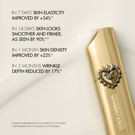 Dolce&Gabbana Ever-Youth Gold Peptides Serum verjüngendes Anti-Aging Serum zur Festigung der Haut