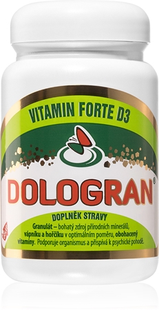Dologran Vitamin Forte D3 prášek pro psychickou pohodu