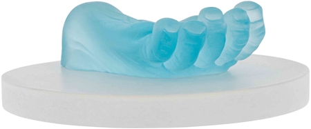 Dooky Crystal Memories 3D Handprint & Footprint sada na otisk miminka