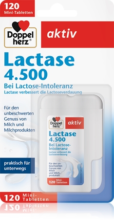Doppelherz Lactase 4500 Verdauungsenzyme in Tablettenform