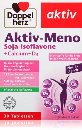Doppelherz Aktiv Meno Tabletten zur Unterstützung des Wohlbefindens in den Wechseljahren