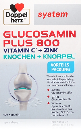Doppelherz system Glucosamin Kapseln für eine gute Knorpel- und Knochenfunktion